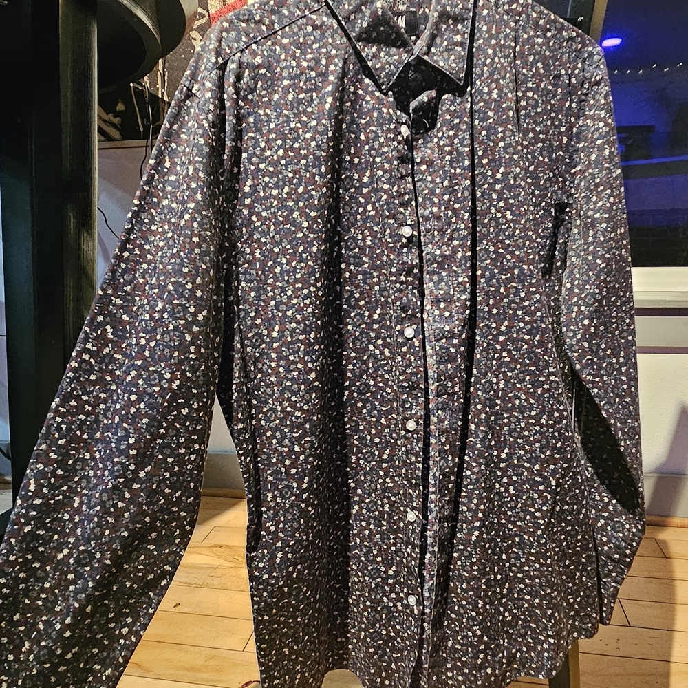 H&M Multicolor Slim Fit Shirt